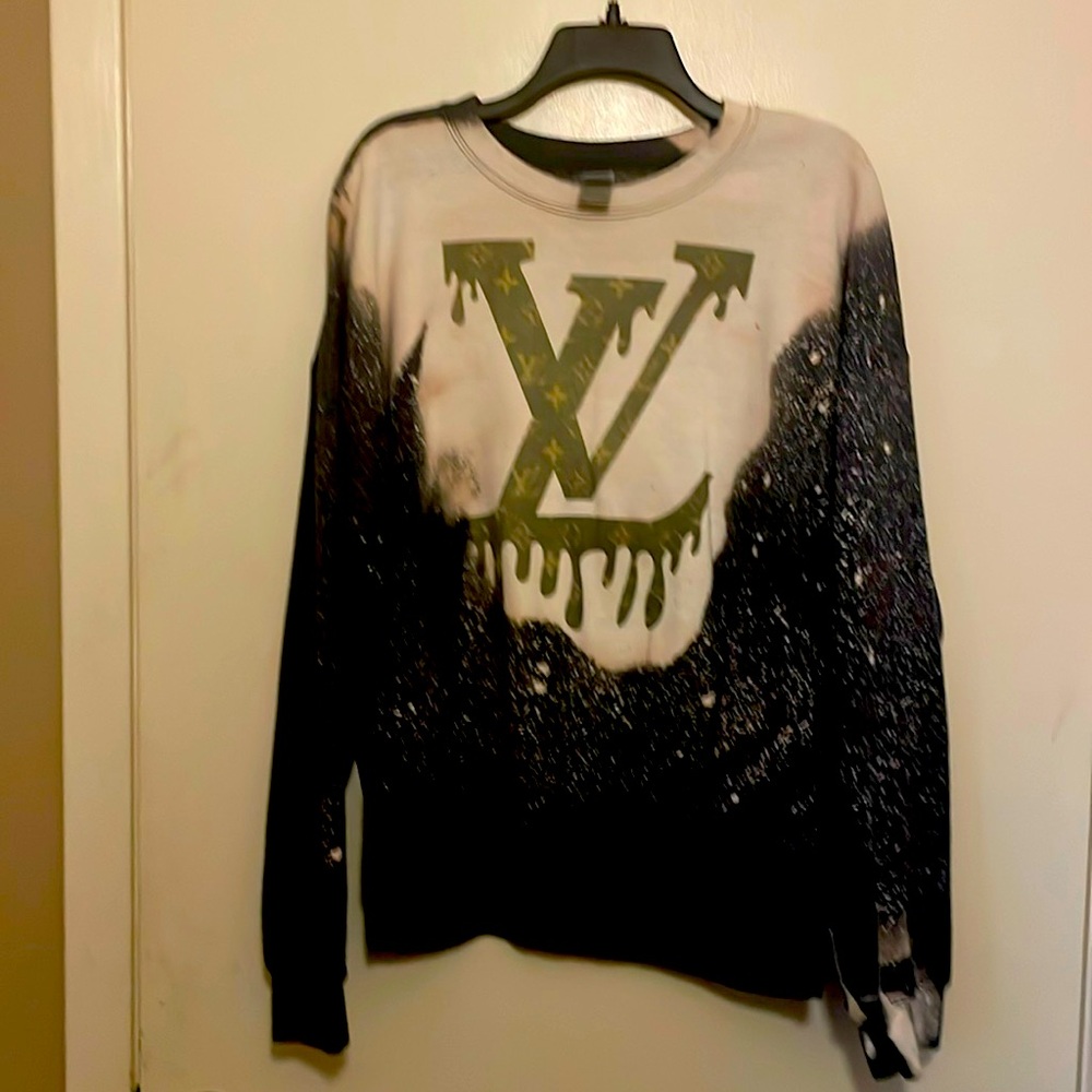 Louis Vatton print sweatshirt